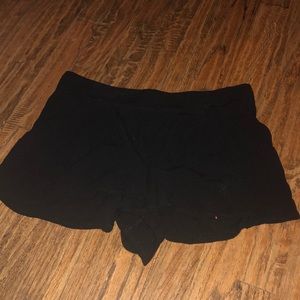 Black Flowy Shorts w/ pockets